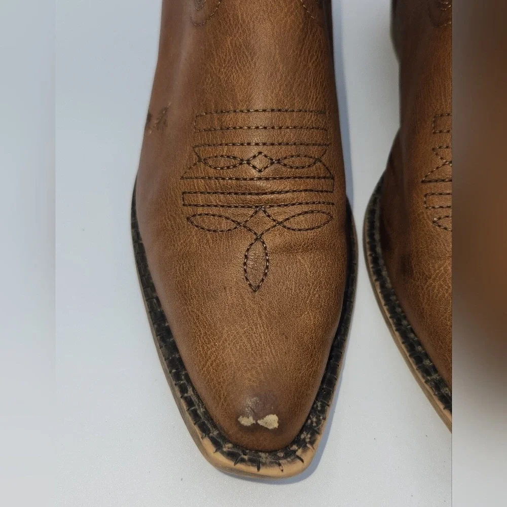 Smoky Mountain Women's Brown Western Boots Size‎ 9 Embroidered Detail